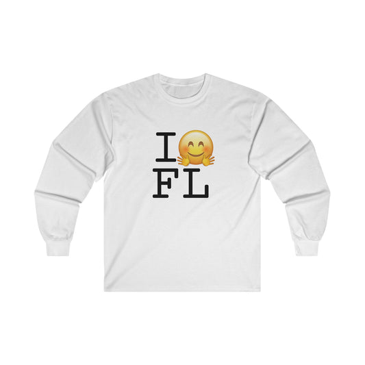 "I Hug Florida" Long Sleeve Shirt