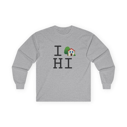 "I'm Home in Hawaii" Long Sleeve Shirt