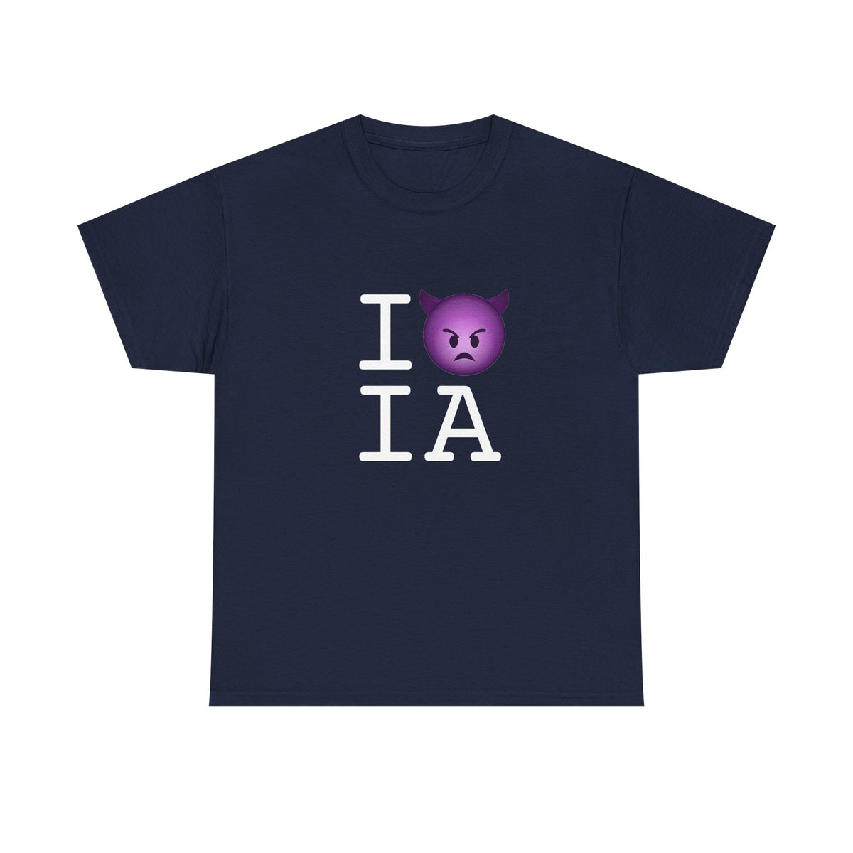 "I'm an Angry Devil about Iowa" Tee