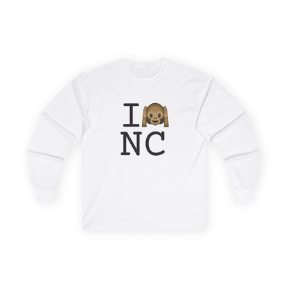 "I Don't Hear North Carolina" Long Sleeve Shirt