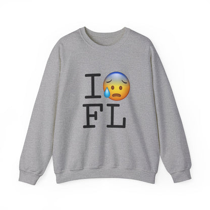 "I'm Anxiously Sweating in Florida" Sweatshirt