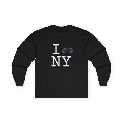 "I Bicycle New York" Long Sleeve Shirt