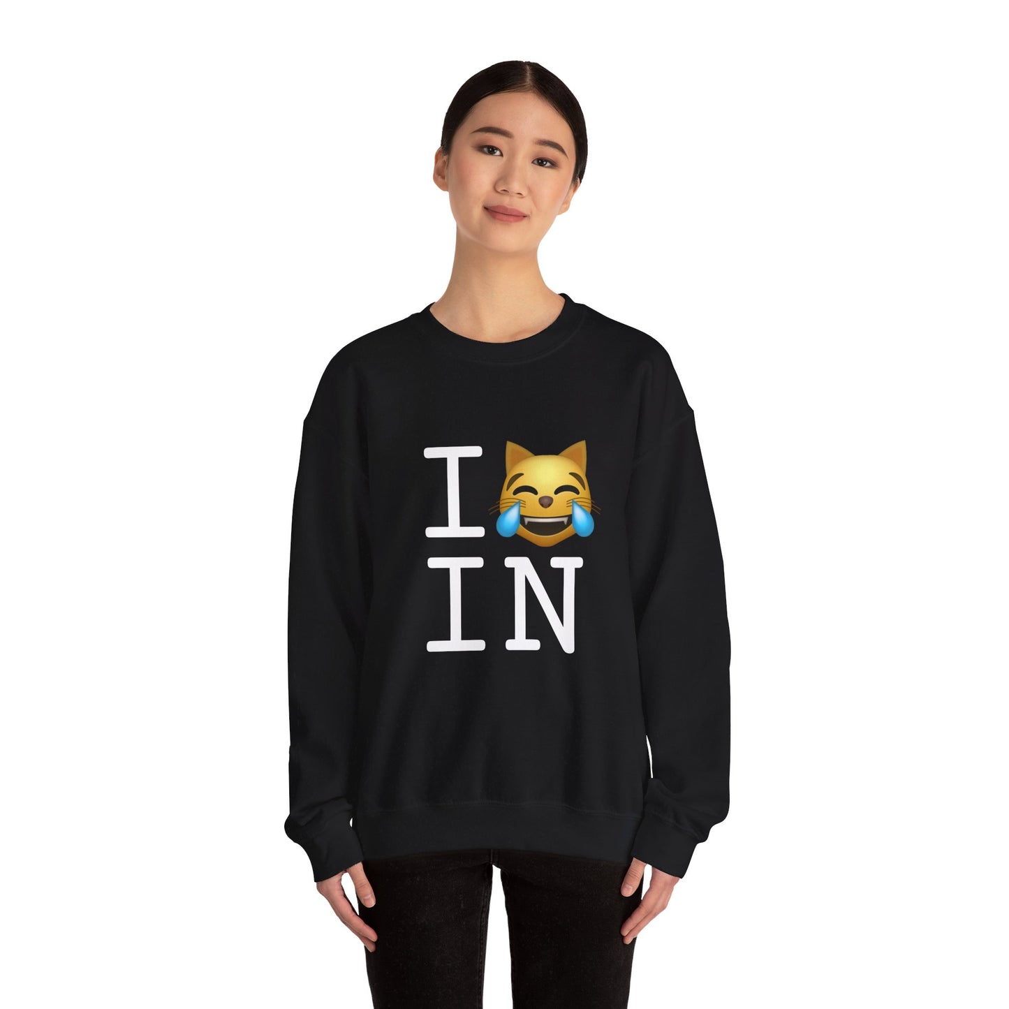 "I'm Laughing like a Cat at Indiana" Sweatshirt