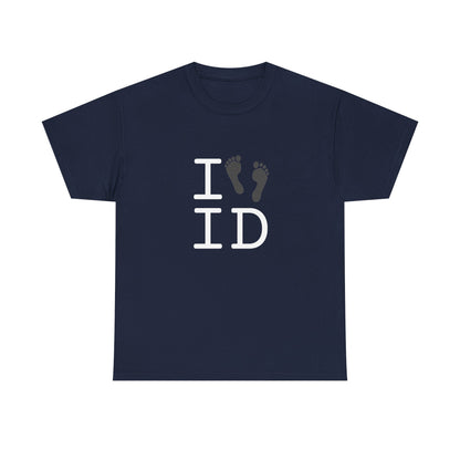 "I leave Footsteps in Idaho" Tee