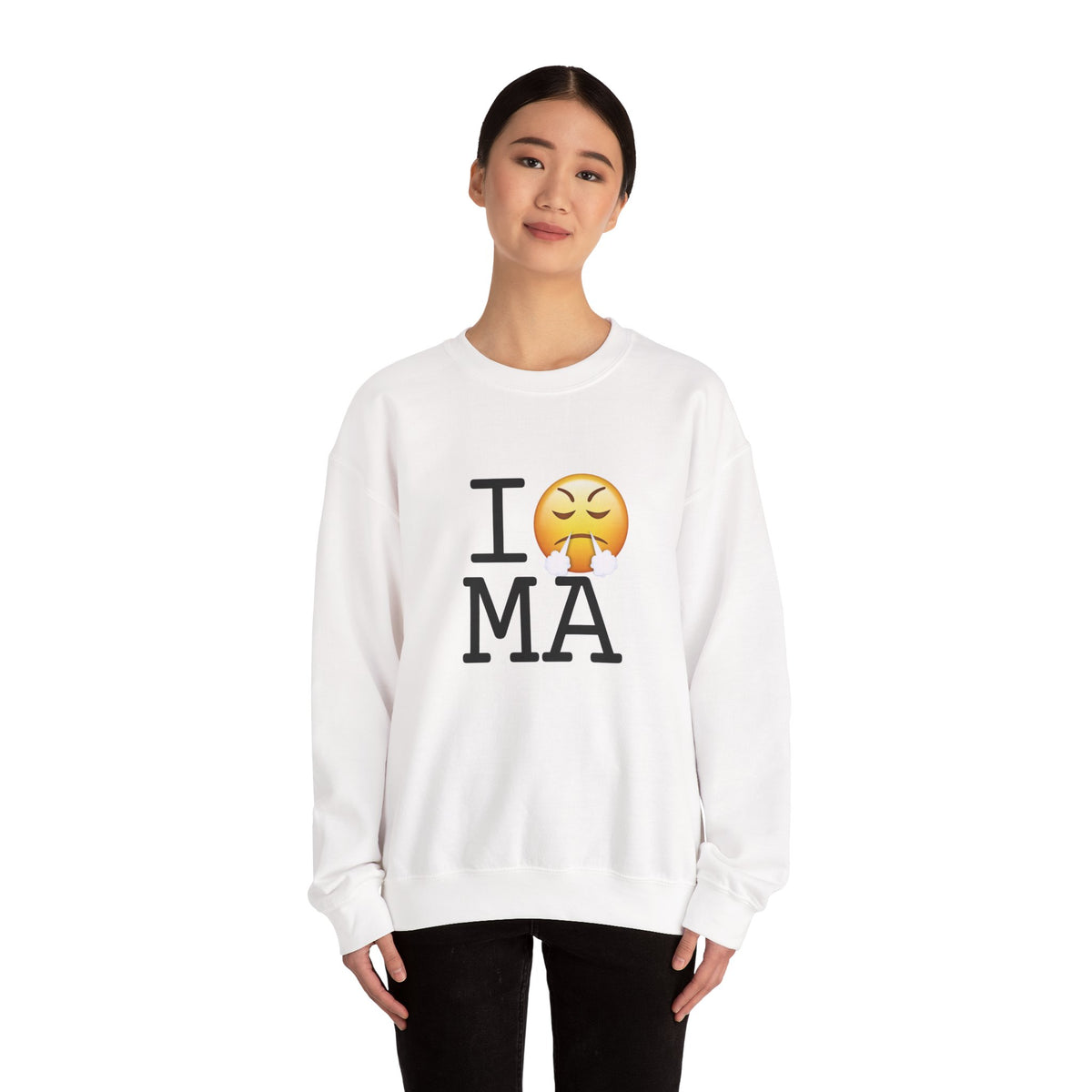 "I'm Furious about Massachusetts" Sweatshirt