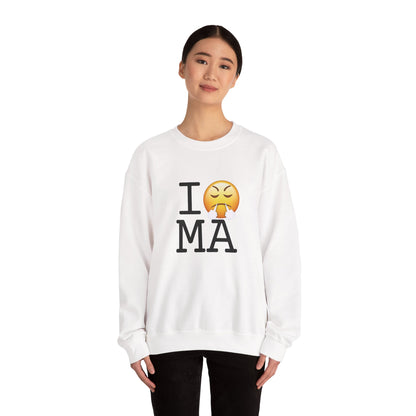 "I'm Furious about Massachusetts" Sweatshirt