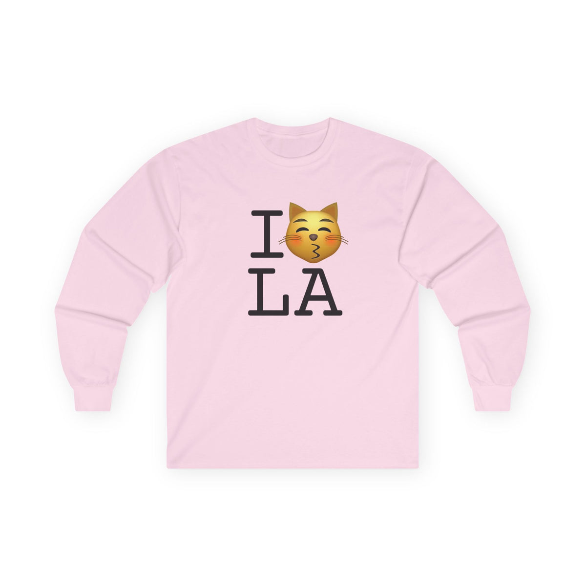 "I'm a Kissing Cat toward Louisiana" Long Sleeve Shirt