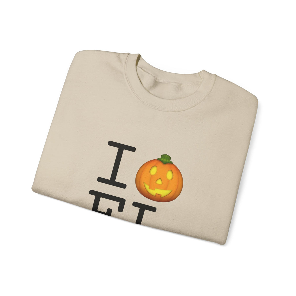 "I Jack-O-Lantern (Pumpkin) Florida" Sweatshirt