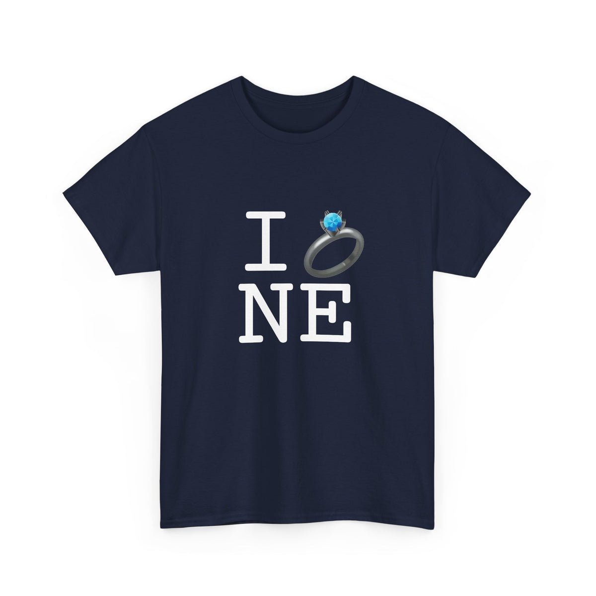 "I'm Married to (Diamond Ring) Nebraska" Tee