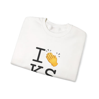 "I Applaud Kansas" Sweatshirt