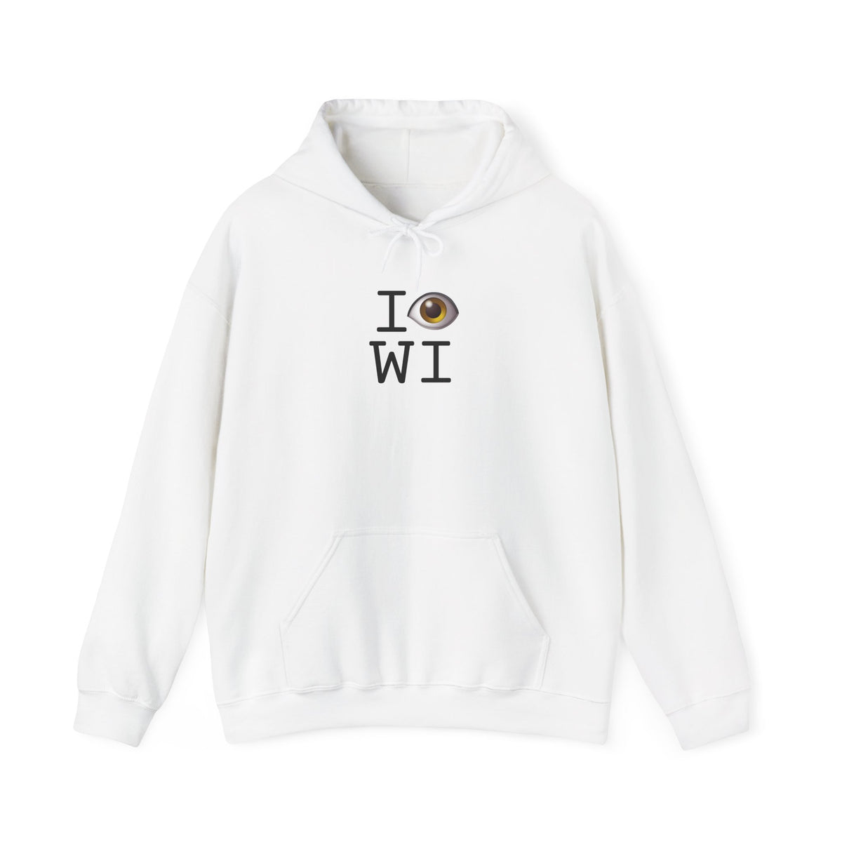 "I See (Eye) Wisconsin" Hoodie