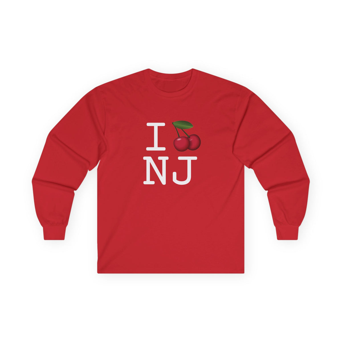 "I Cherry New Jersey" Long Sleeve Shirt