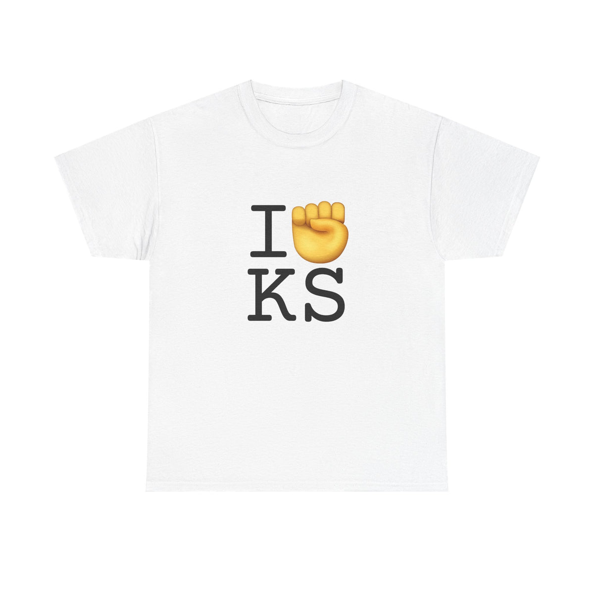 "I Raise my Fist with Kansas" Tee