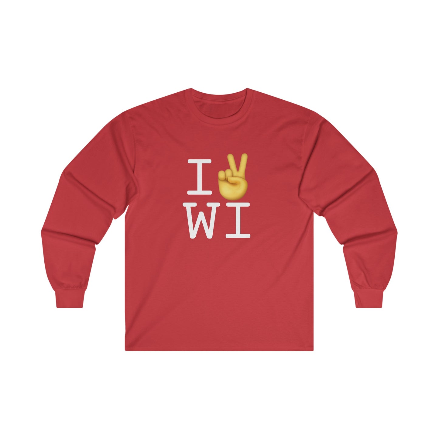 "I Show Peace to Wisconsin" Long Sleeve Shirt