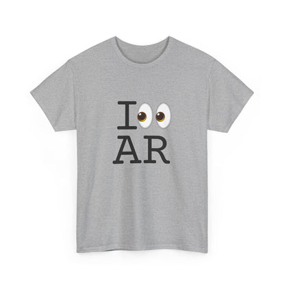 "I Look at Arkansas" Tee
