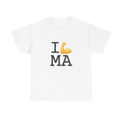 "I Flex in/on Massachusetts" Tee