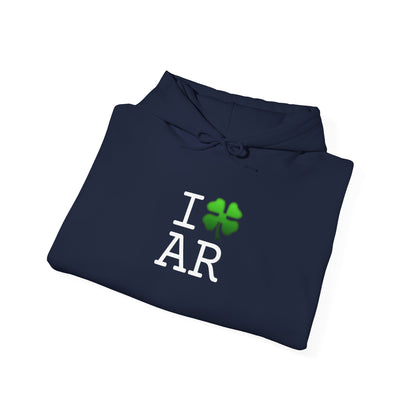 "I'm Lucky (Clover) in Arkansas" Hoodie