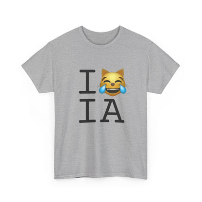 "I'm Laughing like a Cat at Iowa" Tee