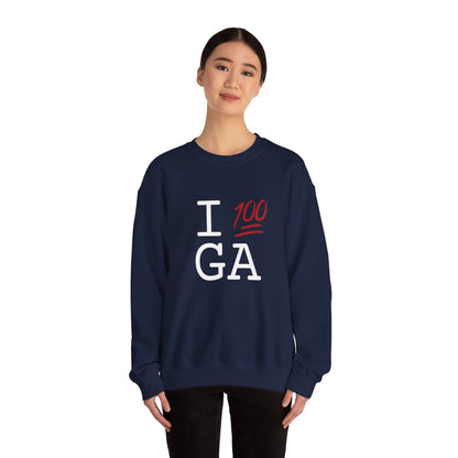 "I Keep it 100 in Georgia" Sweatshirt