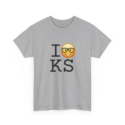 "I'm a Nerd about Kansas" Tee