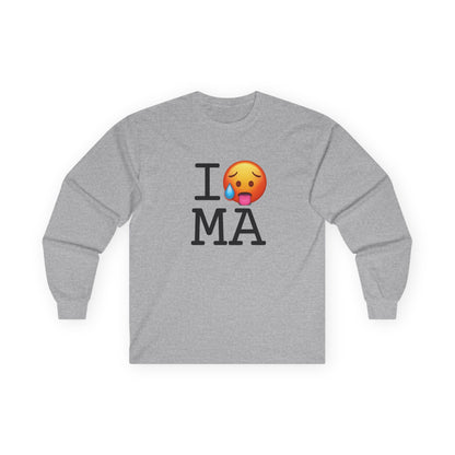 "I'm Hot in Massachusetts" Long Sleeve Shirt