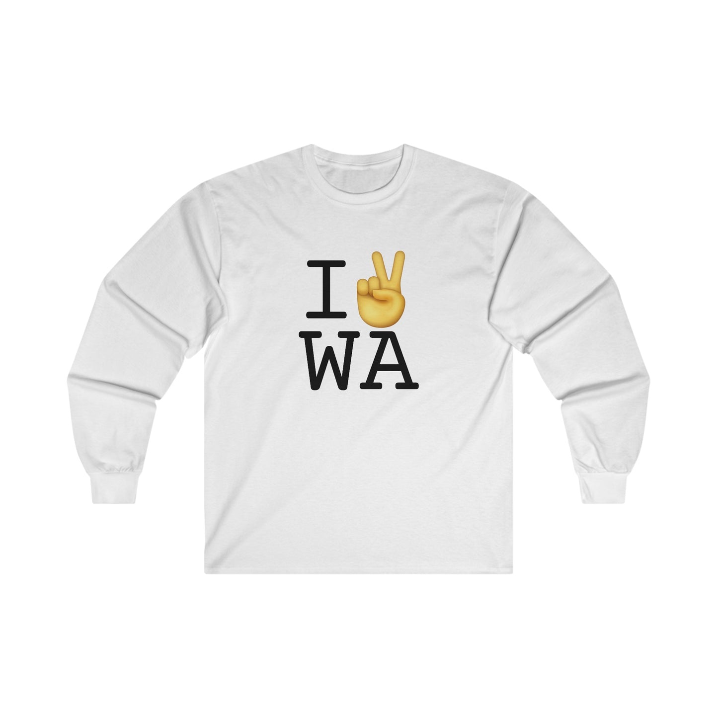 "I Show Peace to Washington" Long Sleeve Shirt