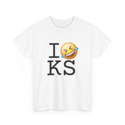 "I Laugh Hard (LMFAO) at Kansas" Tee