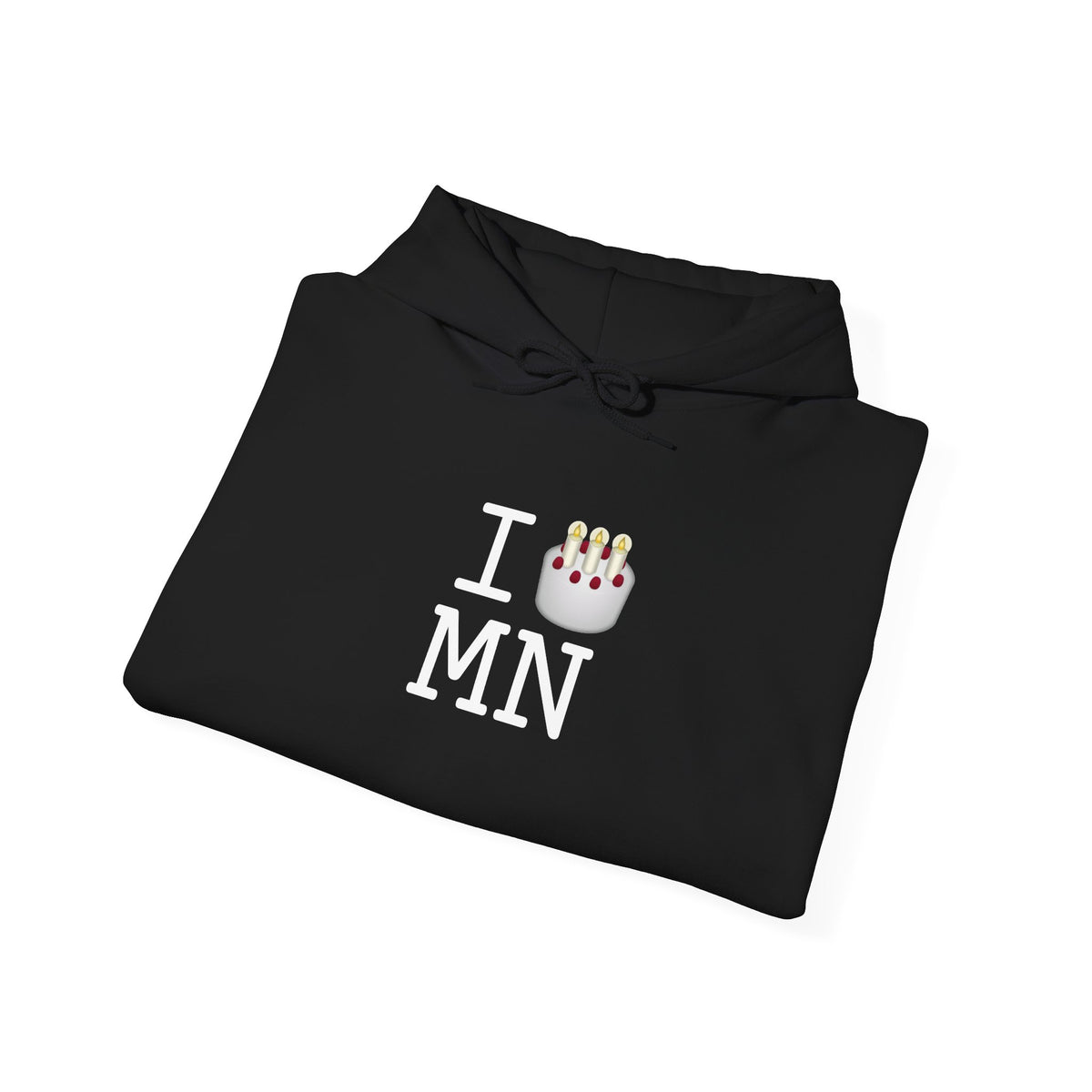 "I Birthday Cake Minnesota" Hoodie