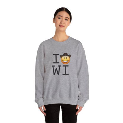 "I'm a Cowboy or Cowgirl in Wisconsin" Sweatshirt