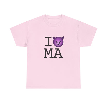"I'm an Angry Devil about Massachusetts" Tee