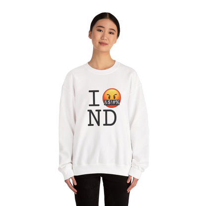 "I Curse about North Dakota" Sweatshirt