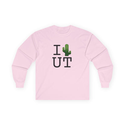 "I Cactus Utah" Long Sleeve Shirt
