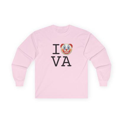 "I Clown on Virginia" Long Sleeve Shirt