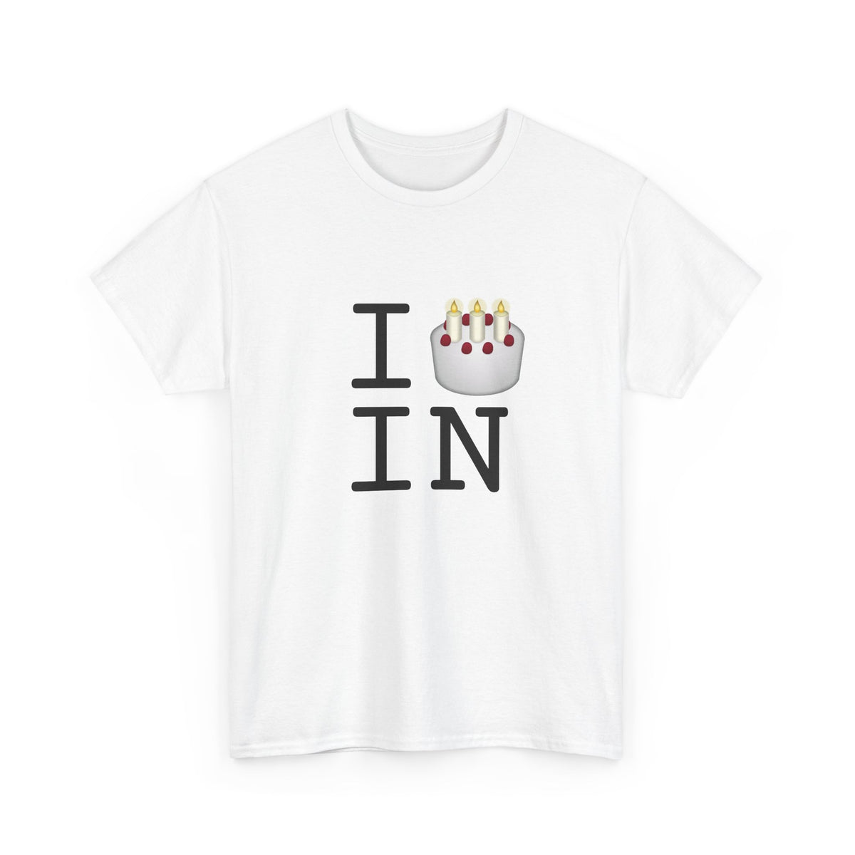 "I Birthday Cake Indiana" Tee