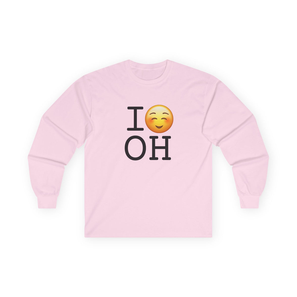 "I Blush at Ohio" Long Sleeve Shirt