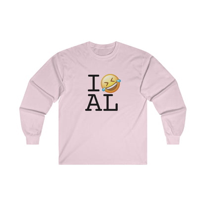 "I Laugh Hard (LMFAO) at Alabama" Long Sleeve Shirt