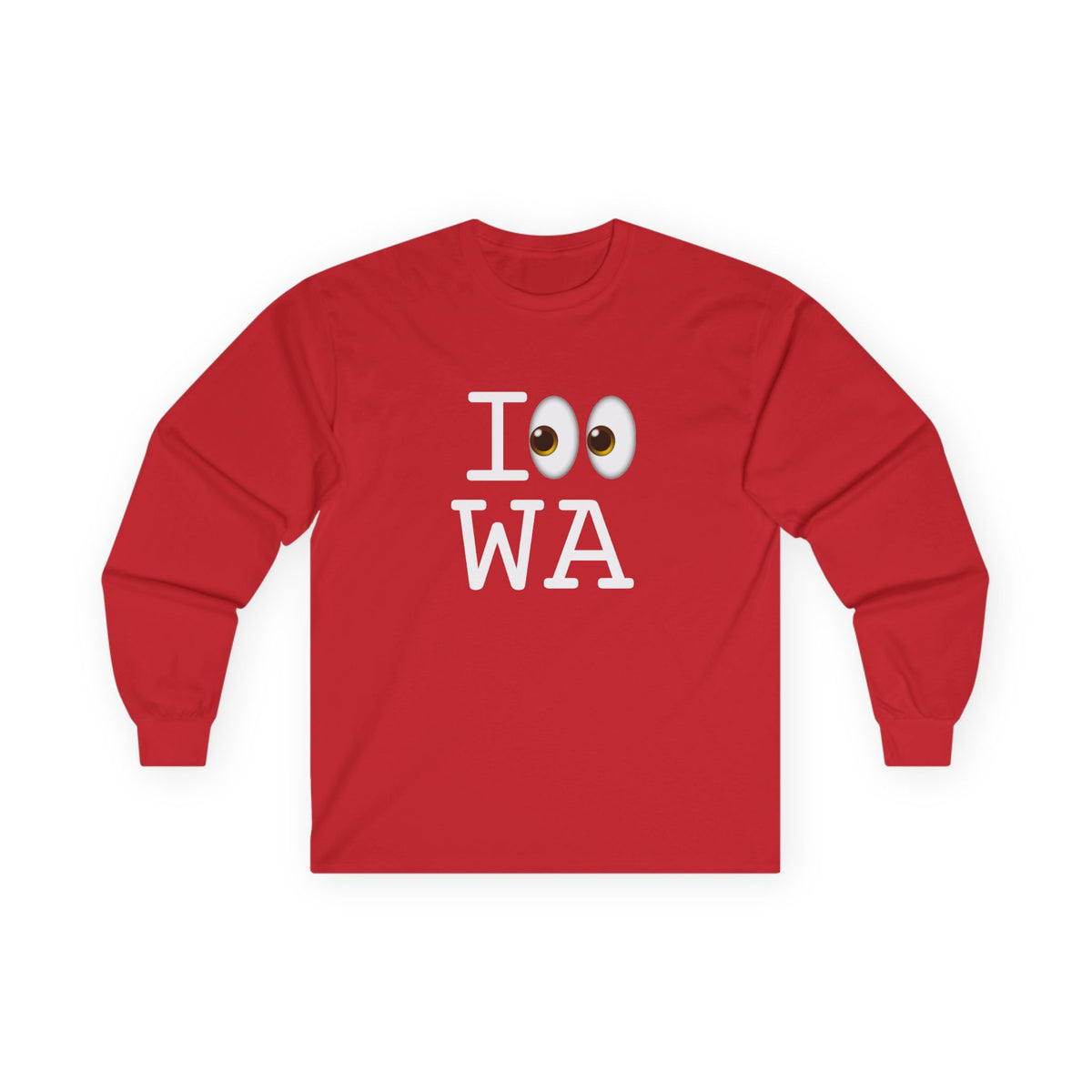 "I Look at Washington" Long Sleeve Shirt
