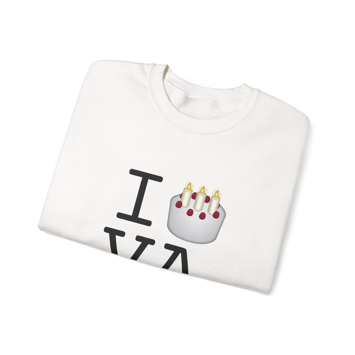 "I Birthday Cake Virginia" Sweatshirt