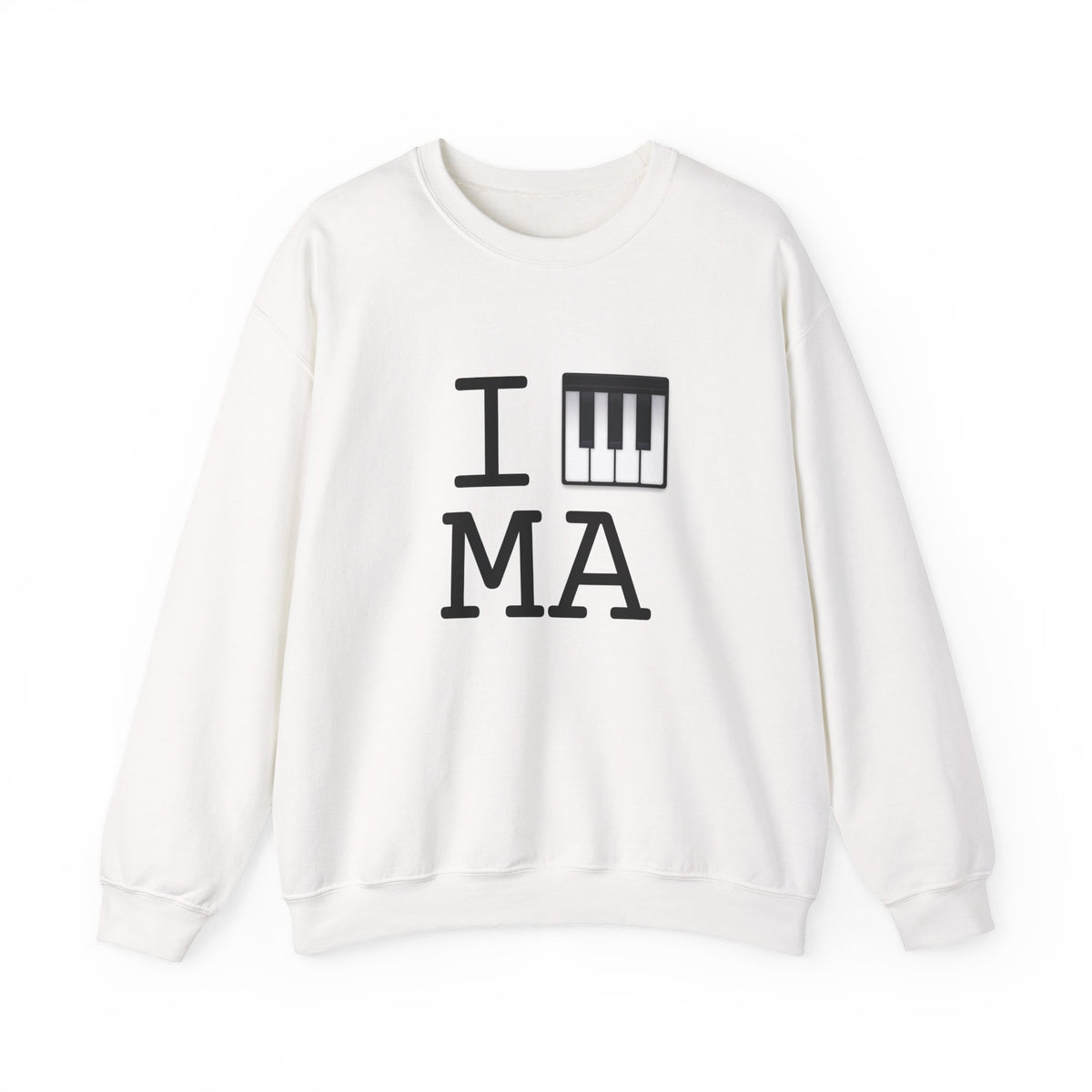 "I Piano Massachusetts" Sweatshirt