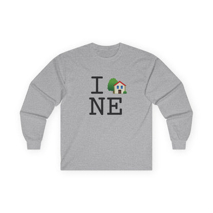"I'm Home in Nebraska" Long Sleeve Shirt