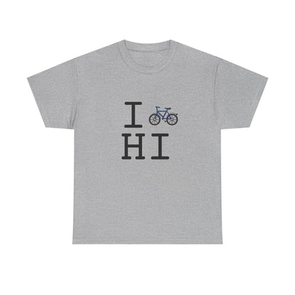 "I Bicycle Hawaii" Tee
