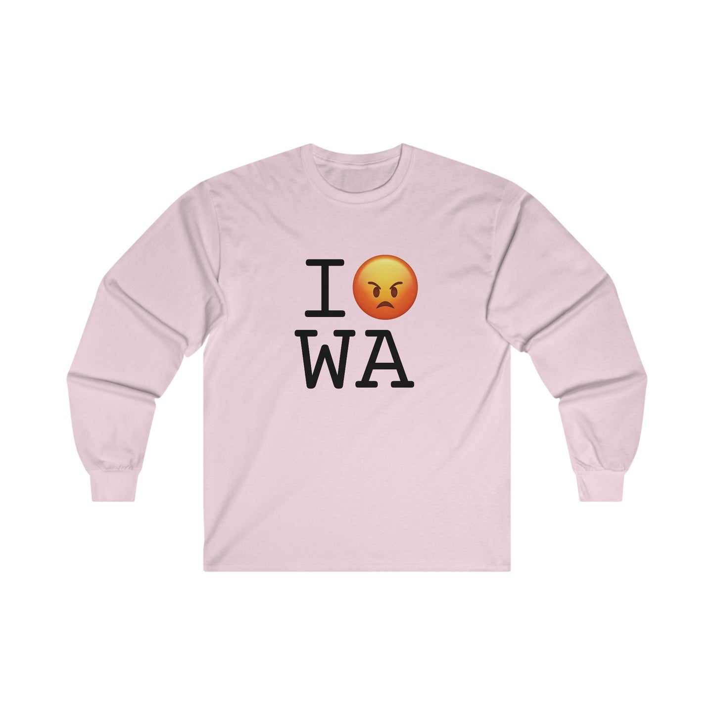 "I'm Angry about Washington" Long Sleeve Shirt