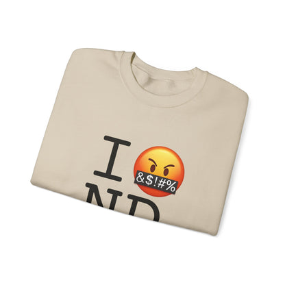"I Curse about North Dakota" Sweatshirt