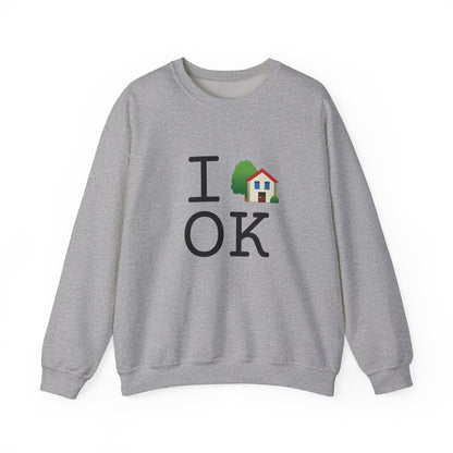 "I'm Home in Oklahoma" Sweatshirt