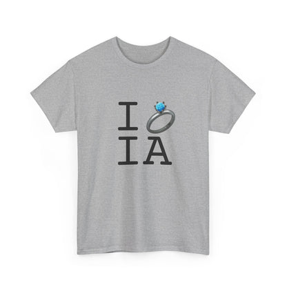 "I'm Married to (Diamond Ring) Iowa" Tee