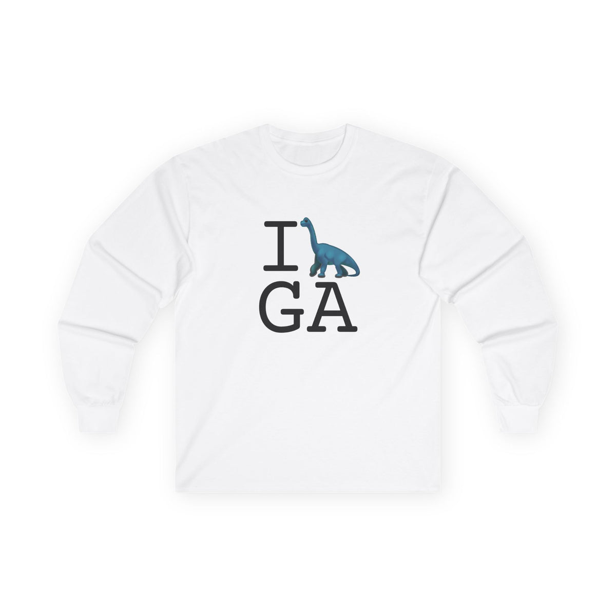 "I'm a Dinosaur in Georgia" Long Sleeve Shirt