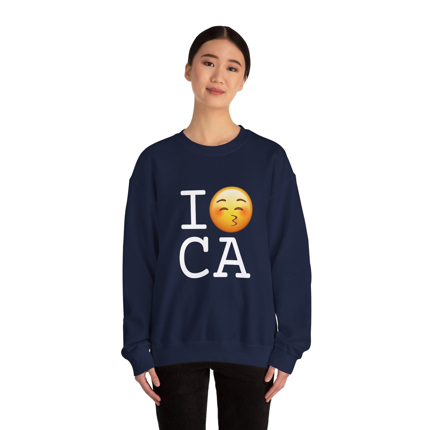 "I Kiss California" Sweatshirt