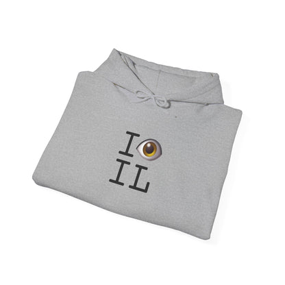 "I See (Eye) Illinois" Hoodie