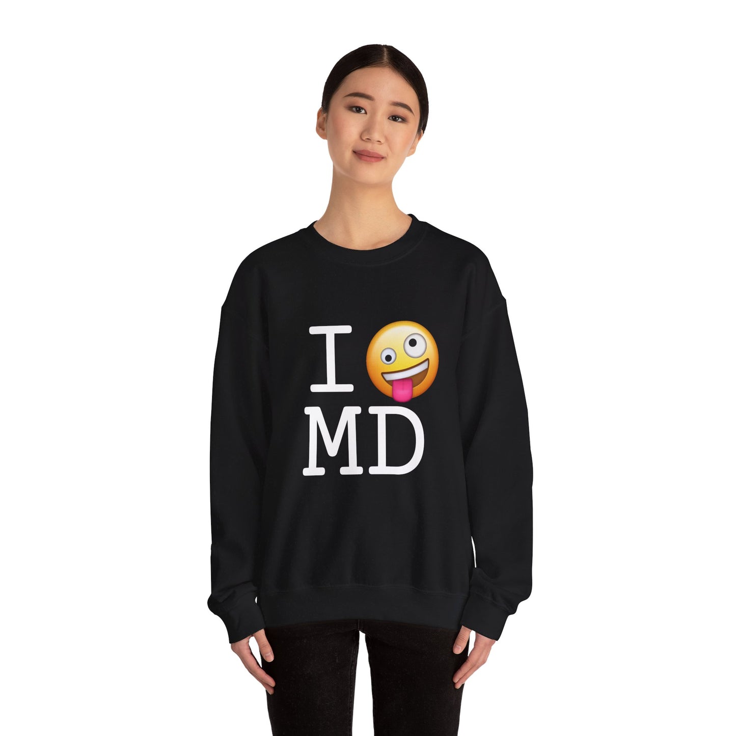 "I'm Crazy about Maryland" Sweatshirt