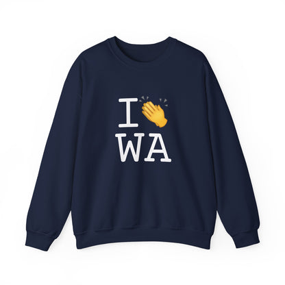 "I Applaud Washington" Sweatshirt